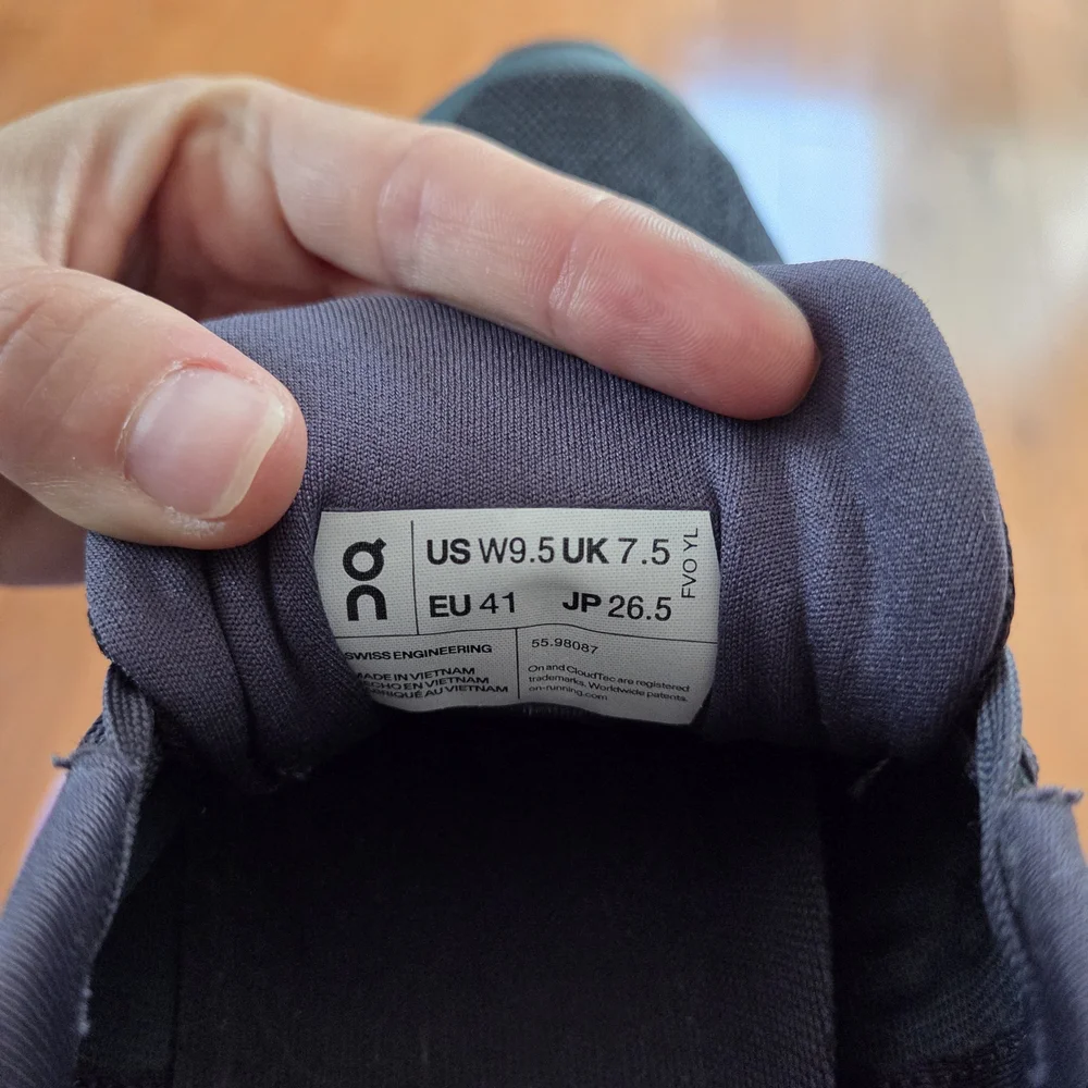 On Running Blue Athletic Shoes - Picture 8 of 8